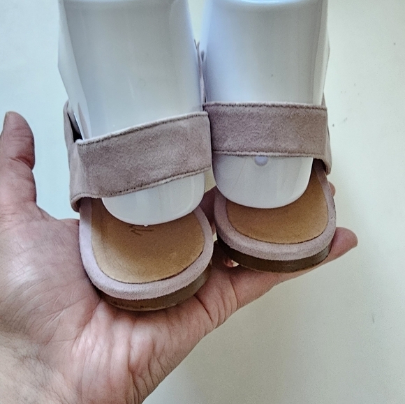 Madewell Ava Sling Back purple Suede Mule flats 8 - Picture 4 of 10